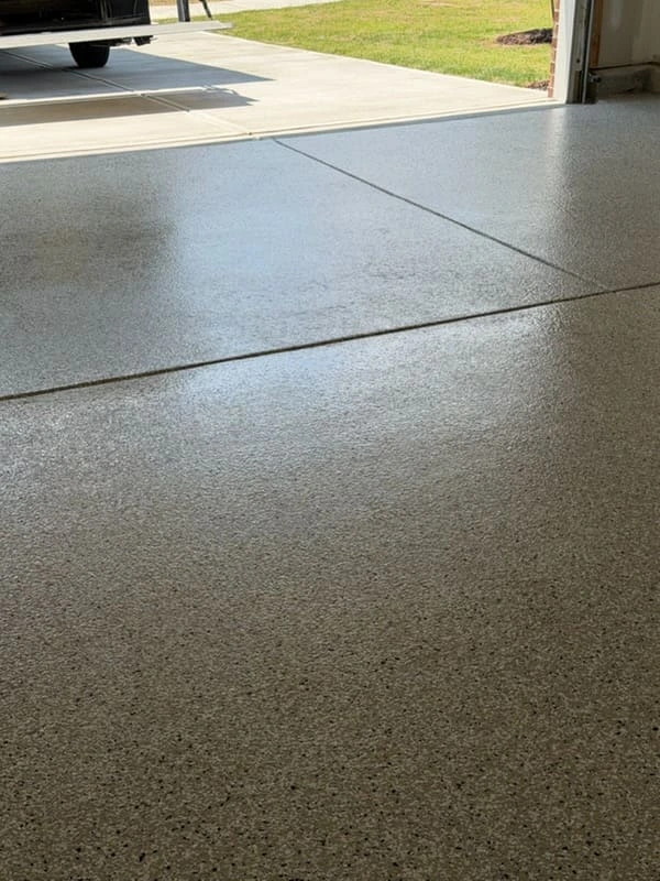 Polyaspartic floor coating